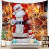 Home Decor Veselé Vánoce Santa Claus Dekorace Tapiserie Santa Claus Vánoční Party Tapiserie Tapiserie Tapiserie pozadí Látka