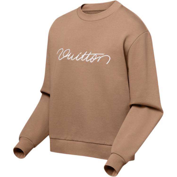 LOUIS VUITTON SS25 Sweatshirt Men's Umber 1AHEFS