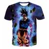 Dragon Ball Super Ultra Ösztön Szuper Szaján Goku Nyomtatott Férfi Divat Dragonball Rövid Ujjú Póló Dragon Ball Z Póló