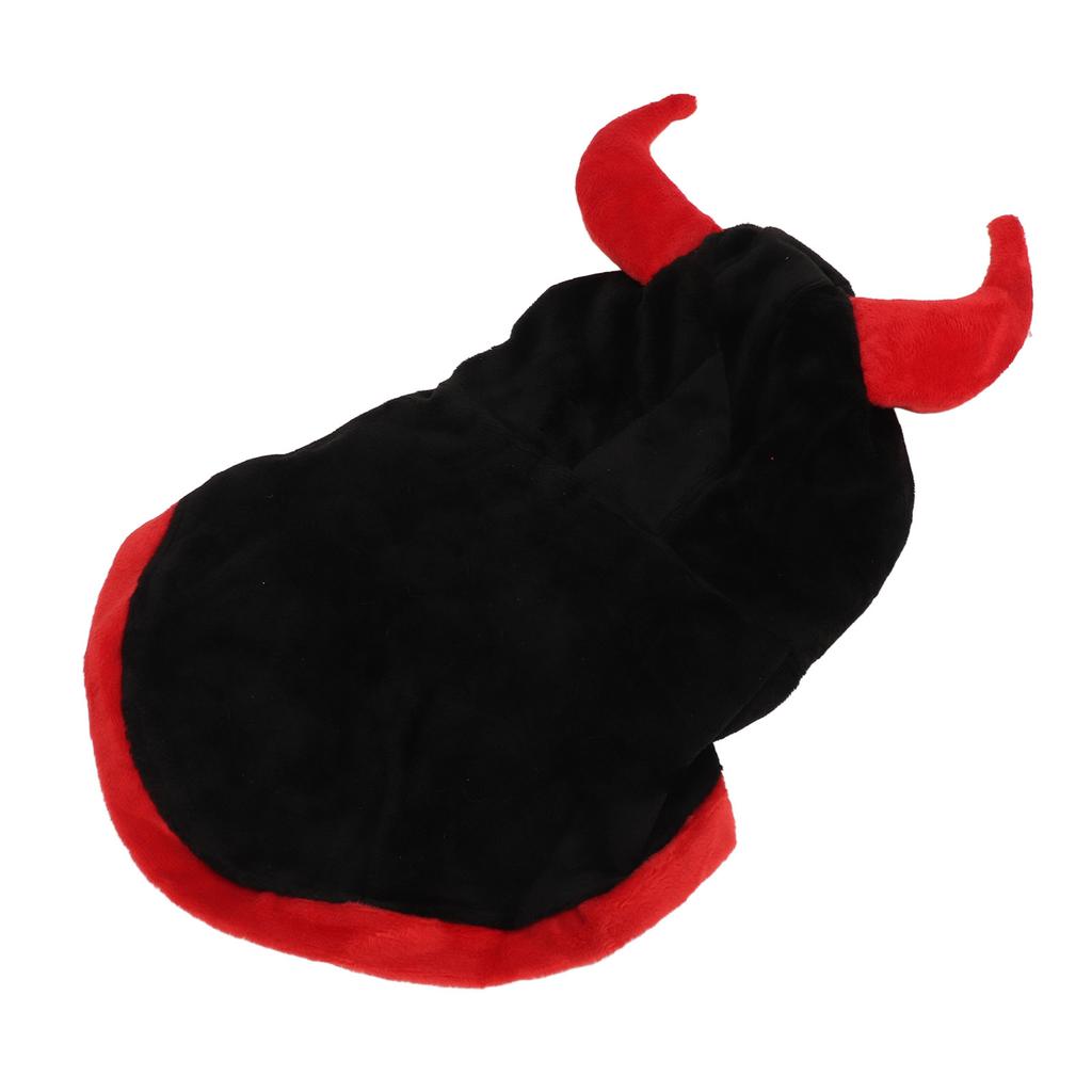 Cat Halloween Costume Fashionable Comfortable Pet Devil Cloak for Holiday Vacations Party