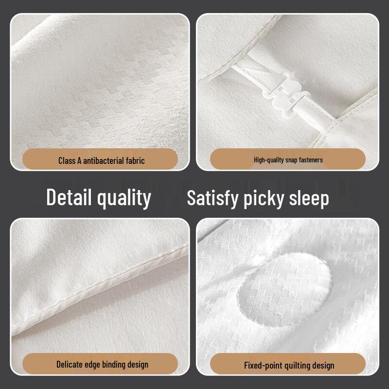 Zwei-in-Eins Klasse A 100% Tussahseide Bettdecke