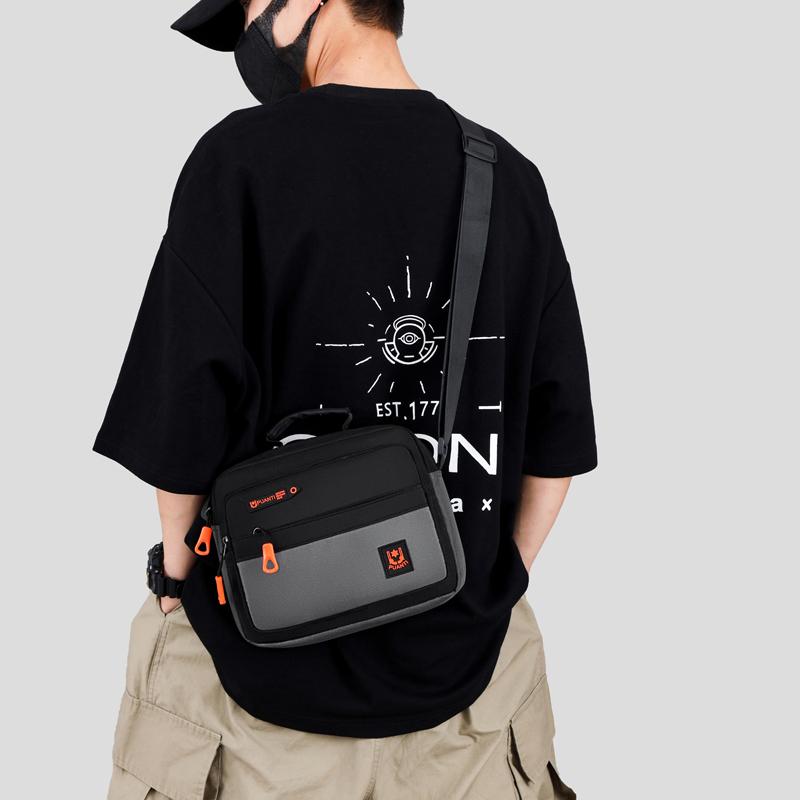 Многофункциональная маленькая мужская сумка — фото 7