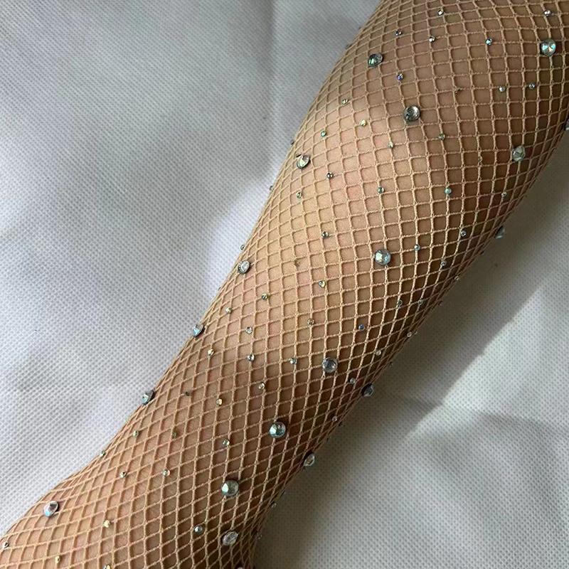 Sexy elastische Strass Mesh Handschuhe Leistung lange Handschuh Zubehör