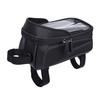 Bike Front Frame Bag Water Proof EVA Hard     Top Tube Bag Cycling Pouch with Touchscreen TPU Film