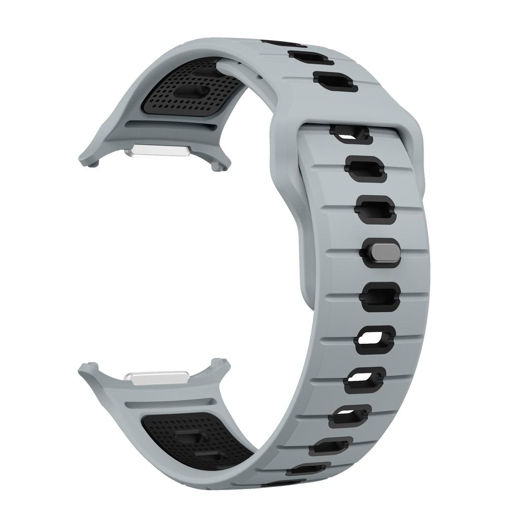 Sport Band for Samsung Galaxy Watch Ultra 47mm Replacement Strap Bracelet for Galaxy Watch Ultra Two Tone Silicone Wristband