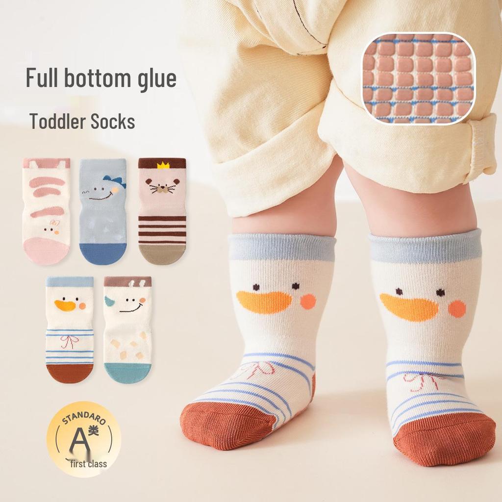 Minliu Non-slip Baby Socks - Cute Indoor Anti-slip Walking Socks for Infants and Toddlers