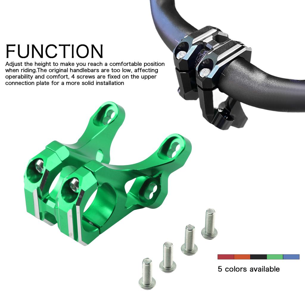 Motorrad Riser Frontlenkerhalterung CNC Aluminium für Surron Light Bee X Modifizierte Teile Pit Dirt Bike Motocross Zubehör