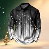 Men's Casual Quick Dry Mesh Long Sleeve Golf Shirt for Outdoor Golfing