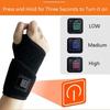 Wrist Heating Pad 3 Heat Level Heated Wrist Massager Hot Therapy for Carpal Tunnel Relief Tendonitis Wrist Support Pad for Home Office