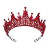 Luxurious Hair Hoop Girl Birthday Party Elegant Pageant Water Drop Crystal Girl Wedding Costume Headwear