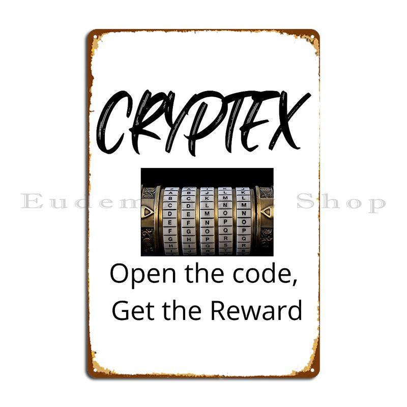 Cryptex Lh Robin Metal Sign Vintage Home Bar Customize Bar Tin Sign Poster 20X30CM
