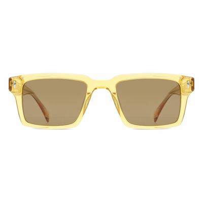 Full Rim Square Transparent Yellow Smartbuy Collection Sunkiss 94390s C2 Fashion Unisex Sunglasses