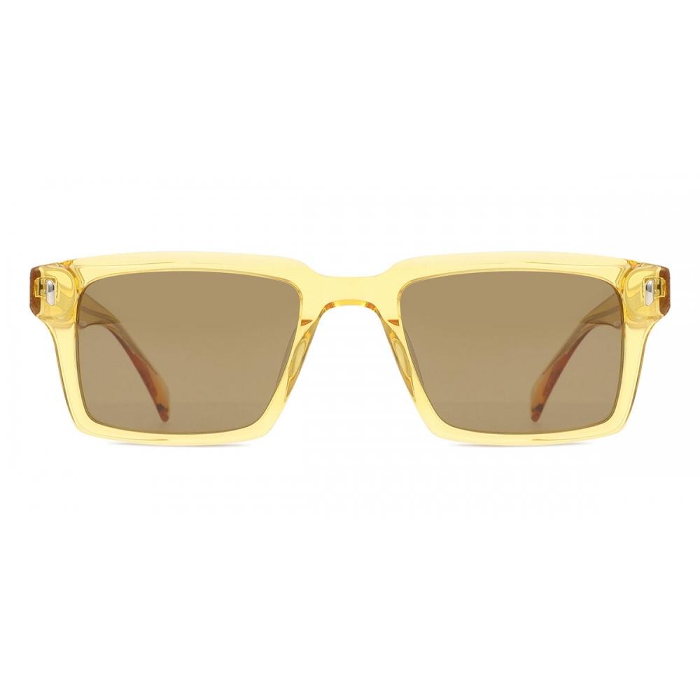 Full Rim Square Transparent Yellow Smartbuy Collection Sunkiss 94390s C2 Fashion Unisex Sunglasses