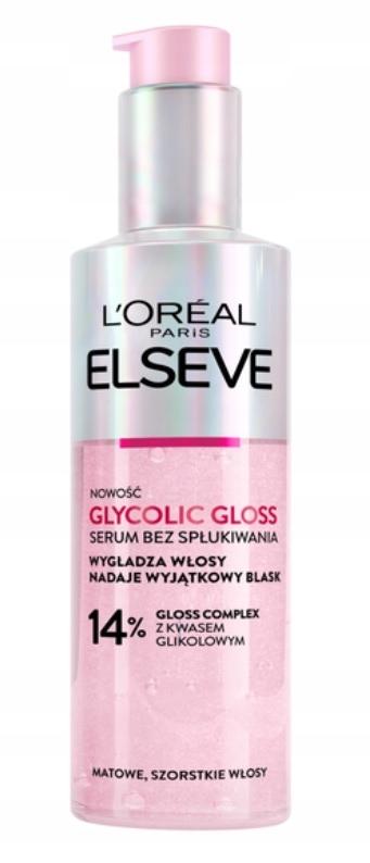 'Oréal Paris Elseve Glycolic Gloss Hair Serum, Smoothing, For