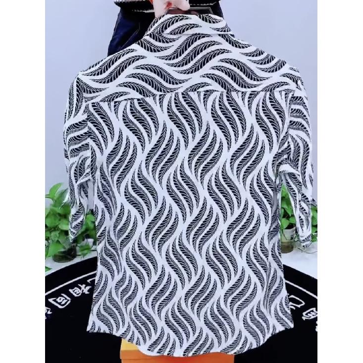 

2024 винтажная рубашка мужская летняя повседневная студенческая свободная нишевая дизайнерская забавная новая мужская верхняя часть для ношения на открытом воздухе 3XL белый