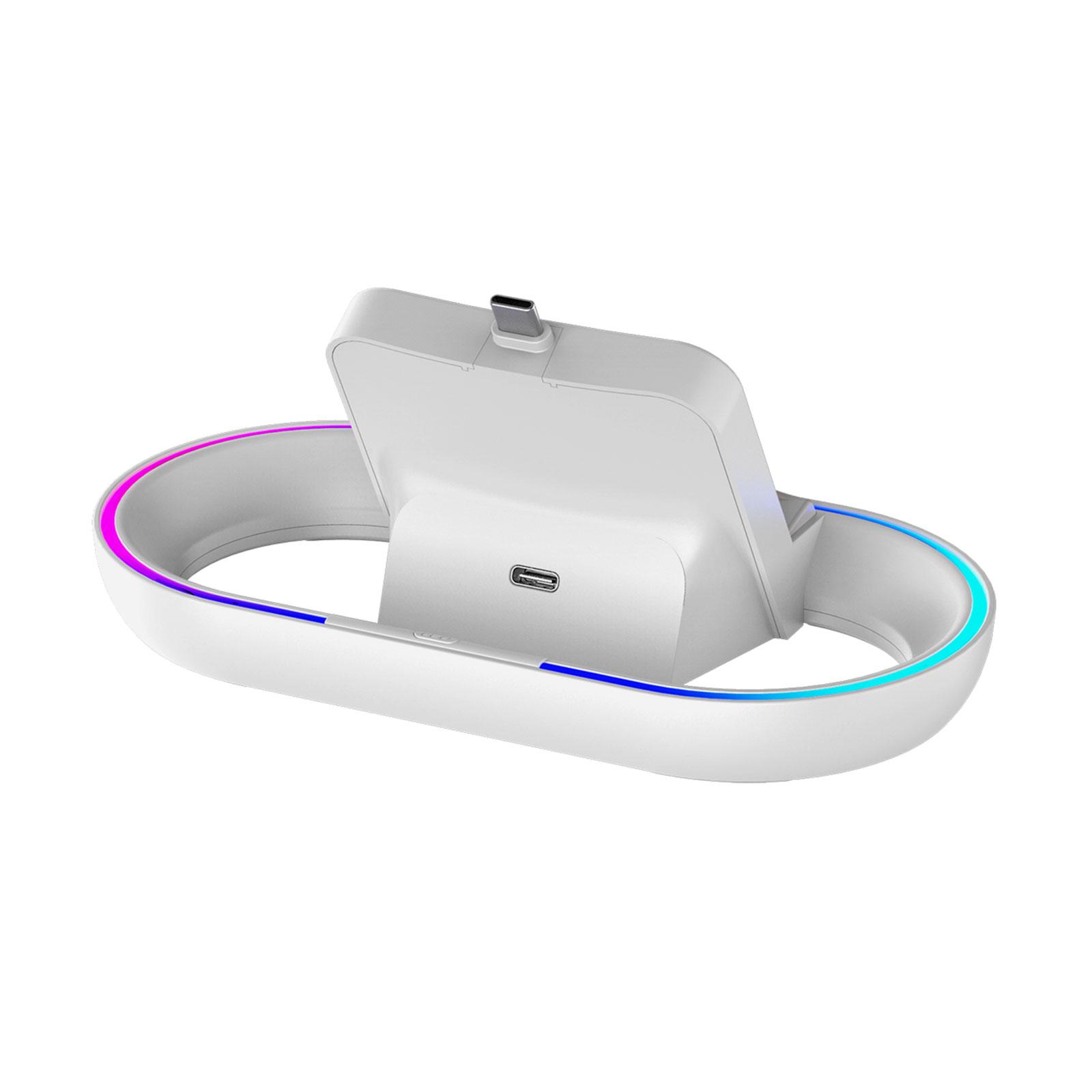 

Зарядная база, зарядное устройство для консоли, док-станция для PS Portal с подсветкой RGB, портативное зарядное устройство, подставка для геймпада, быстрая зарядка