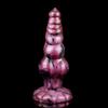 Labyrinth Silicone Dog Knot Dildo Anal Dilator Fun  Masturbation Non Vibrating Butt Plugs