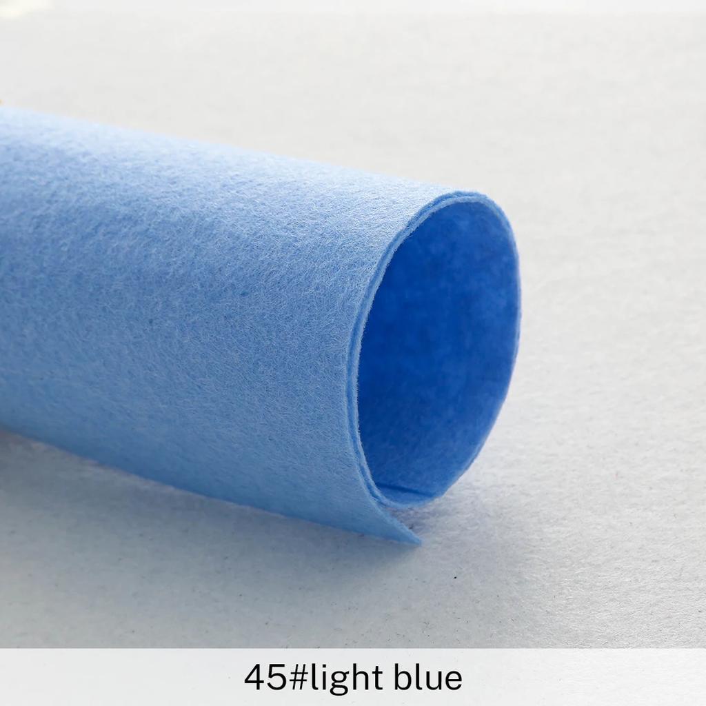 90x45cm Soft Felt Fabric Non-woven Felt Fabric Sheet Patchwork DIY Sewing Dolls Crafts Accessories Material 1mm Thick TJ10300