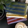 Vintage Ins Jacquard Checkered Long Pile Face Towel Wash Towel Household Bath Towel Absorbent Large Gift