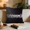 Game Tom Clancys The Division 2 Cushion Cover Short Plush Pillowcase for Bed Sofa Carwashable