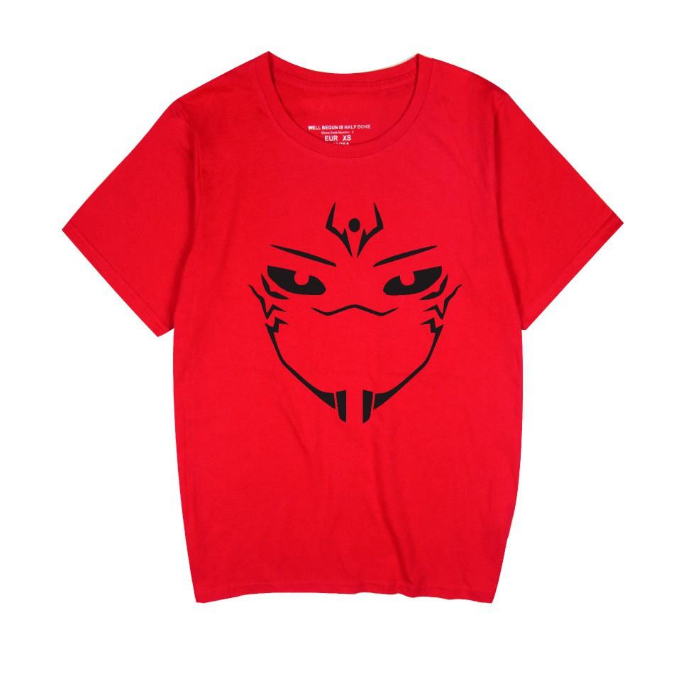Jujutsu Kaisen Shirts Round Neck Short Sleeve Funny Clothes Printed Unisex T-Shirt