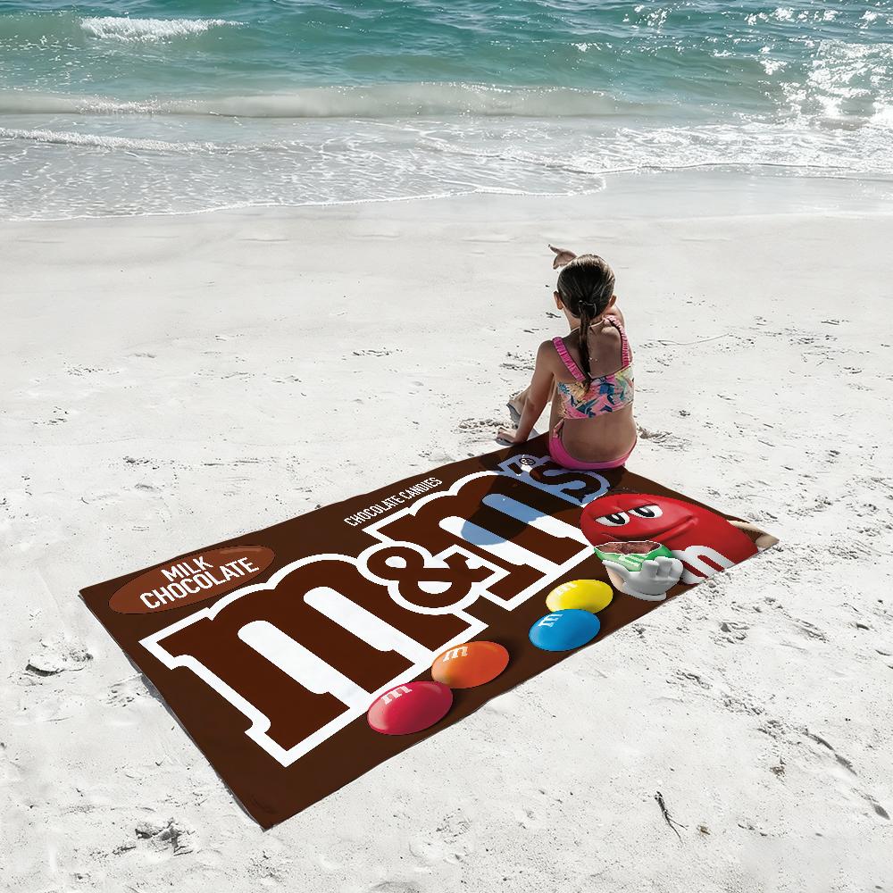 Candy M-M&M's-S Sweet Towel Shower Sauna Travel Spa Quick Dry Gym Accessories Soft Large Beach Towels
