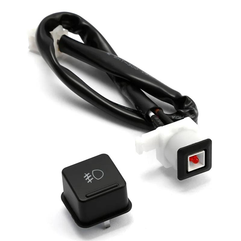 

Fog Light Lamp Button Switch Motorcycle Fog Light Switch For Honda Goldwing GL1800 2012-2017 F6B 2013-2017 Black-A99D чорний