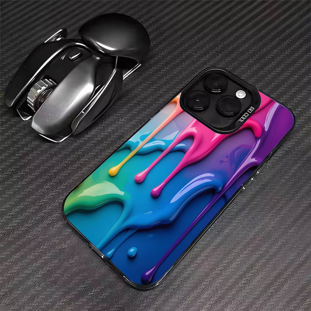 Gradient Silicone Phone Case For iPhone 17 16 15 14 13 12 11 Pro Max XS Max 7 8 Plus Shockproof Silicone Matte Cover