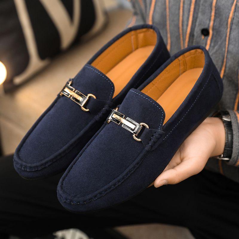 Fashion Flat Black Casual Shoes for Men Spring Autumn Sneakers Slip-on In Promotion Retro Cheap Liquidation Adults Leisure Man Shoe Work