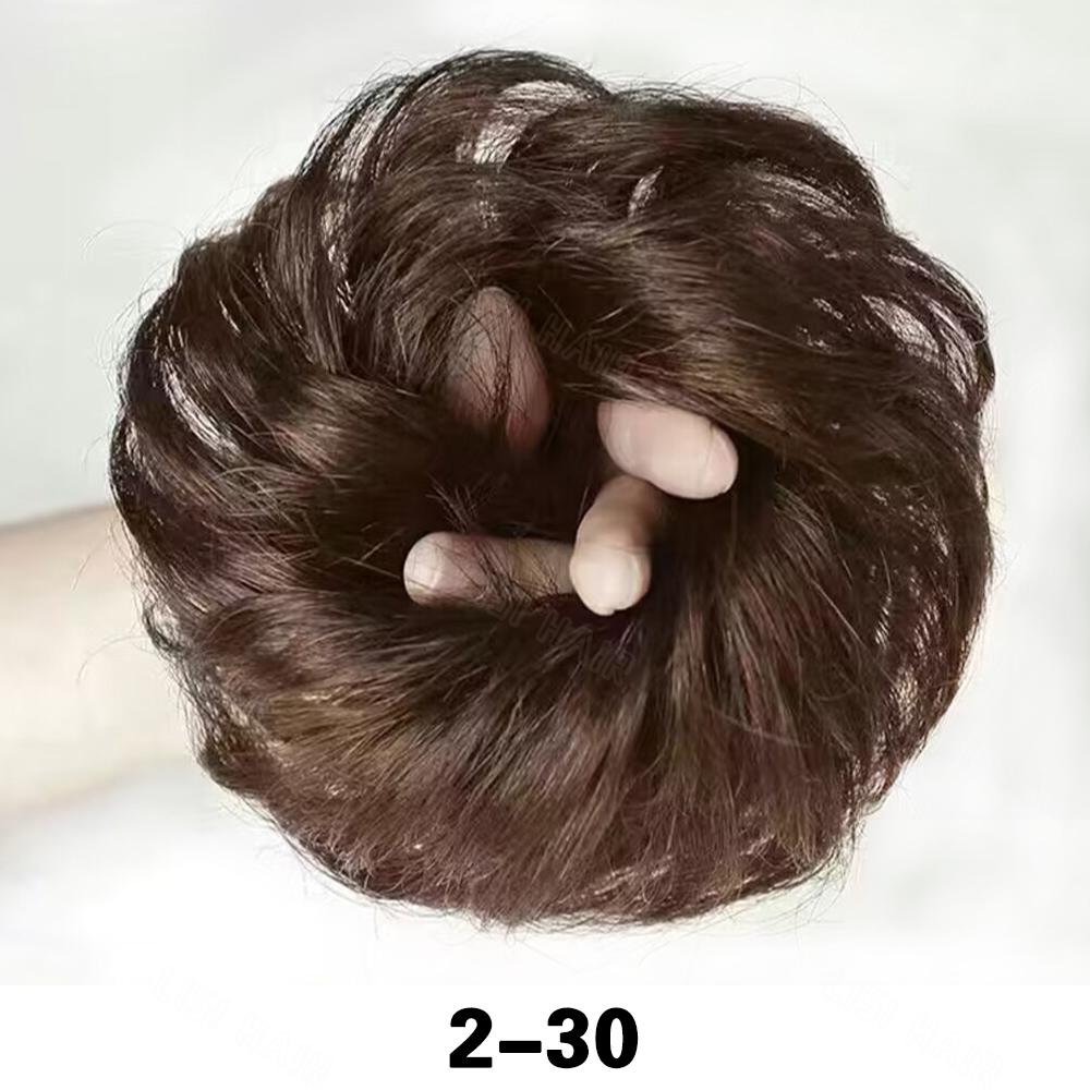 

MERISIHAIR Беспорядочный пучок волос, вьющиеся большие пучки волос, резинки для волос, наращивание, синтетические взлохмаченные прически, шиньоны для женщин, аксессуары для волос 12cm