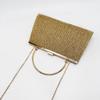 Shoulder Bag Fashionable Women Evening Handbag Elegant Glitter Crossbody Bag Pleated Luxury Chain Dinner Purse Storage