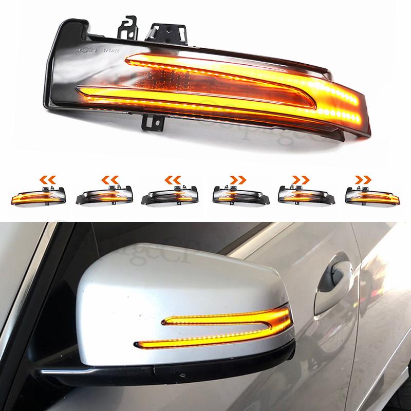 

Для Mercedes Benz S Class W221 2006 2007 2008-2013 Высококачественный динамический светодиодный боковой указатель поворота зеркала заднего вида