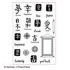 1 Sheet Clear Handmade Paper Crafting Stamp Crafts Hand Scrapbooking Supplies Card Making Decorations Seal Clear Stamp