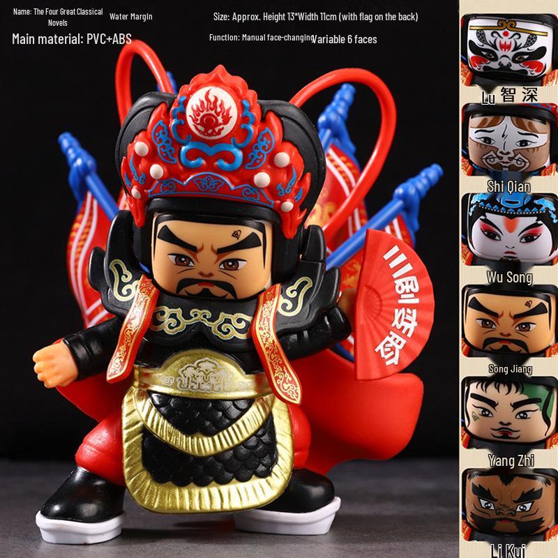 Sichuan Opera Face-Changing Doll: Creative Peking Opera Souvenir Toy from Chengdu