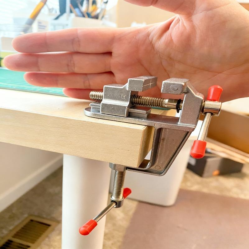 Locator Electric Grinder Holder Rotary Tool Stand for DIY Craft Cutting Grinding-Mini Model Fixing Positioner Horn Cover