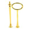 2/3-lags Cake Rod Plate Stativ Håndtak Fitting Hardware Wedding Party Supplies