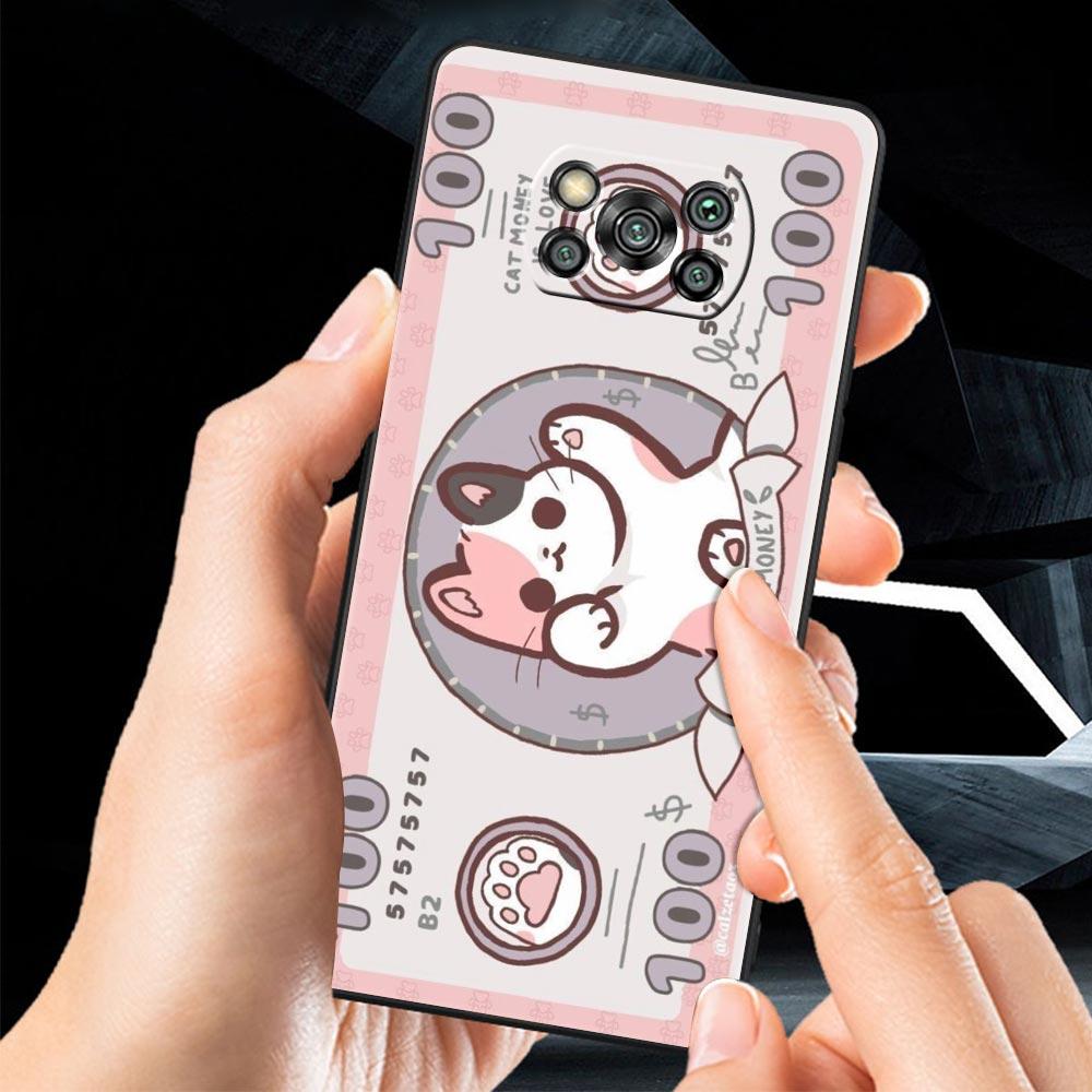 Cartoon Art Phone Case Cover for Xiaomi Poco F7 Ultra F6 F5 F4 F3 X6 X5 X4 X3 NFC C51 C55 M4 GT 5G Soft TPU Shell Fundas Capas
