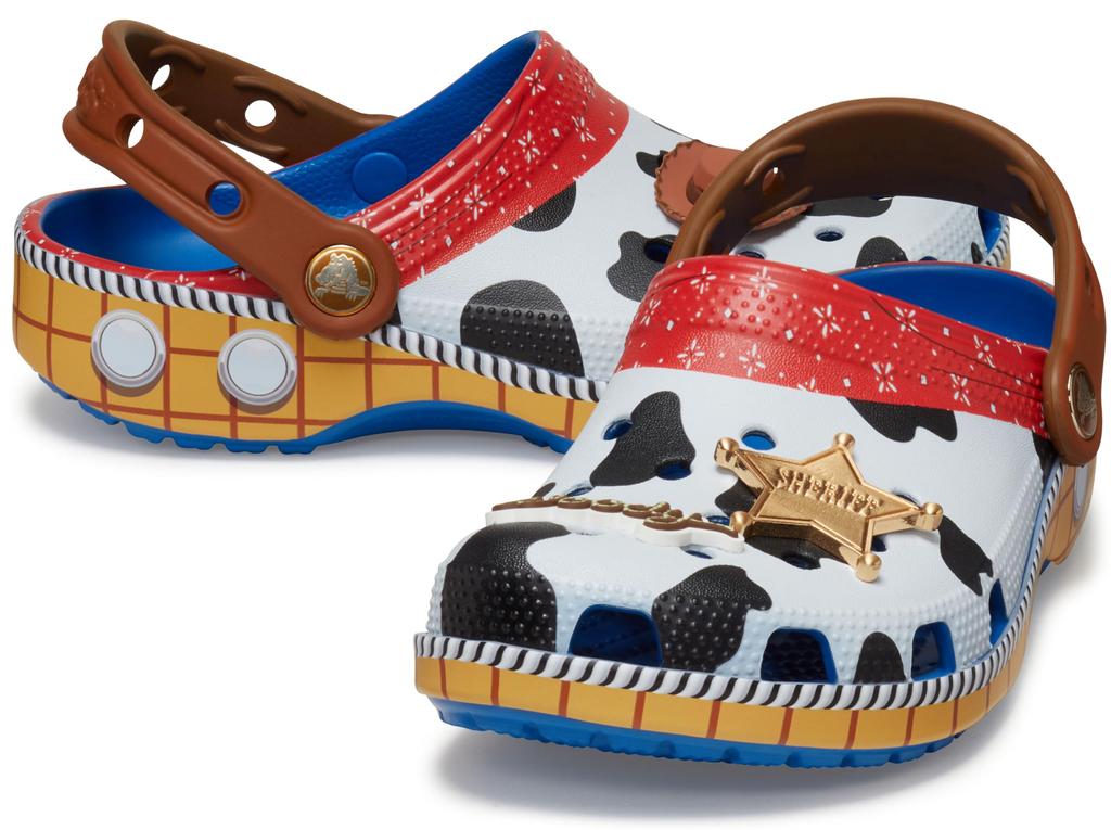 Sandals Kids Size Toy Story Woody Classic Clog Blue Jean [Crocs] [18-24cm] 18.5cm