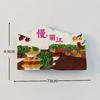 China Fridge Stickers Namtso Jokhang Temple Tourist Souvenirs  XI An LijiangTibet Fridge Magnets Home Decor Wedding Gifts