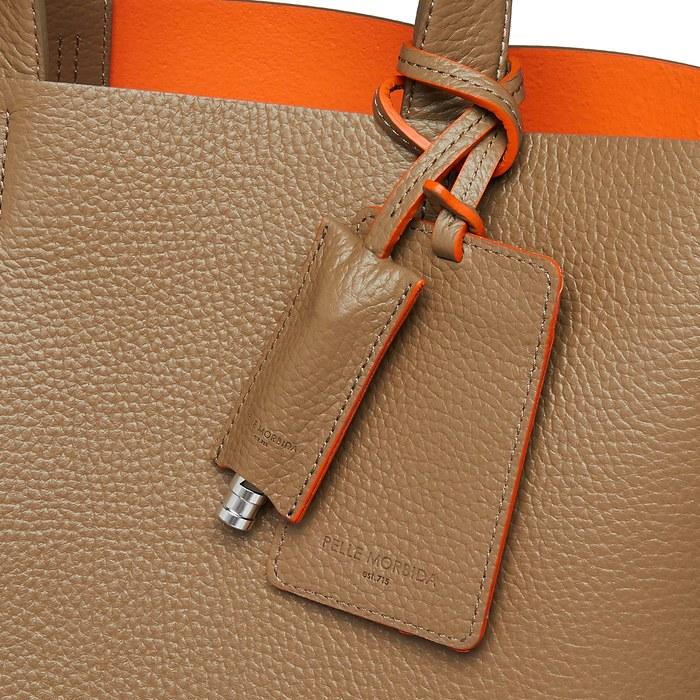 PELLE MORBIDA Tote Bag MB066 Beige