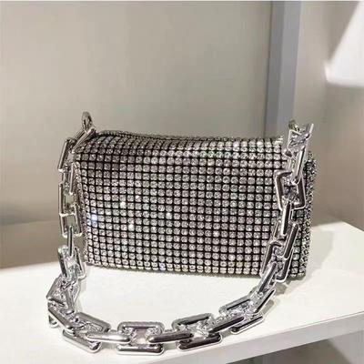 Taschen mit Strassimitat, neue Diamant-Taschen (2025), Achseltaschen, Umhängetaschen für Damen, modische Damentaschen