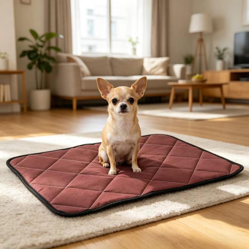 Washable Reusable Waterproof Urine Pad Oxford Cloth Dog Mat Scratch Resistant Puppy Training Pet Car Seat Protector