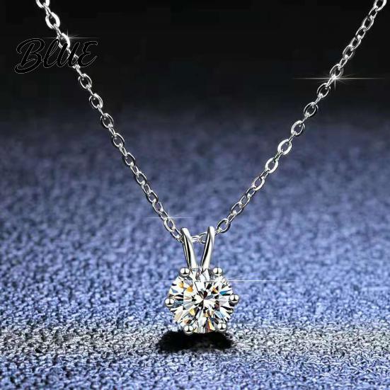 Lightweight Necklace Women Shimmering Rhinestone Pendant Adjustable Length Neck Jewelry