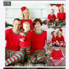 European Christmas Reindeer Print Family Matching Pajama Set - Long Sleeve