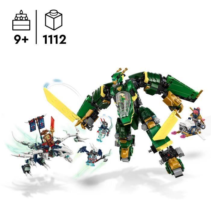 LEGO NINJAGO 71845 L’Avion-Robot De Lloyd - Jeu De Construction Pour Garçon Dès 9 Ans