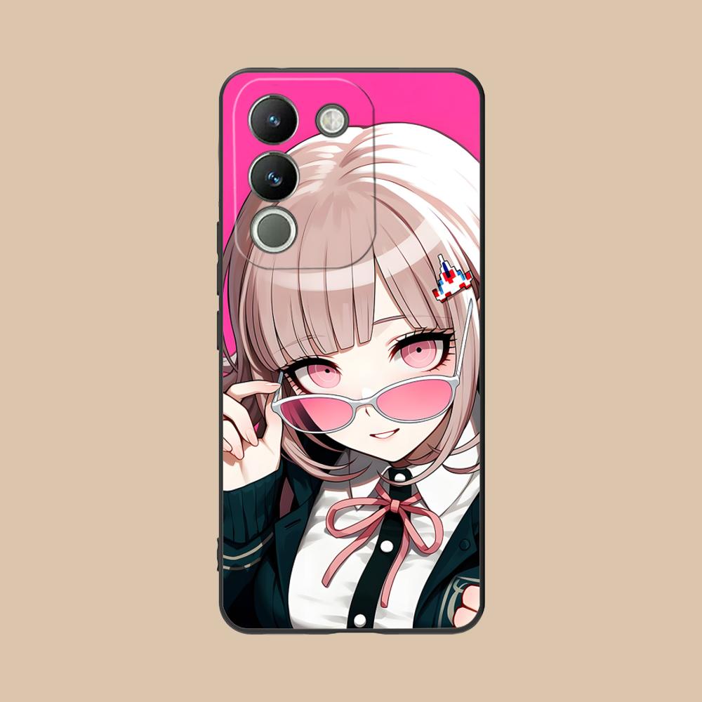 Danganronpa Chiaki Nanami Phone Case for VIVO V60 V50 V40 V30 V29 V27 V25 V23 Pro Lite 5G Soft TPU Shockproof Cover