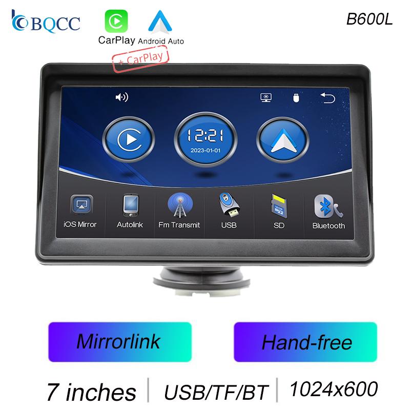 

BQCC B600L 7 Автомобильный MP5-плеер Mirrorlink Wireless Carplay ANDroid Auto BT FM Автомобильная стереосистема USB TF Встроенный динамик Автомобильное радио