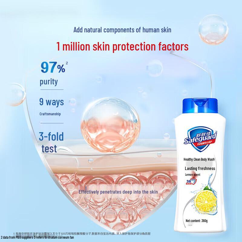 Safeguard Lemon Scent Body Wash