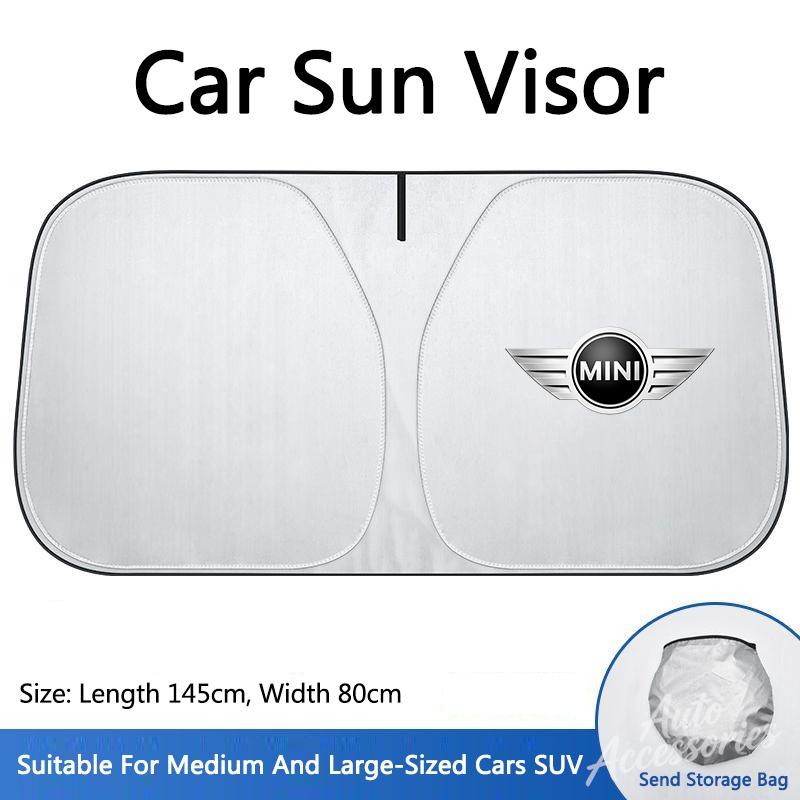 Parasol Plegable para Coche Protector Solar Cubierta para Parabrisas Delantero Para BMW Mini Cooper Countryman Clubman R55 R56 R60 F54 JCW Accesorio para Coche