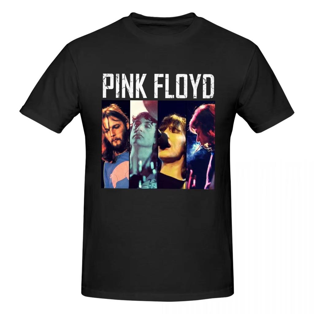 Grunge Vintage Pink Floyd T Shirts Graphic Y2K Anime Crewneck T Shirt for Men Women Clothing